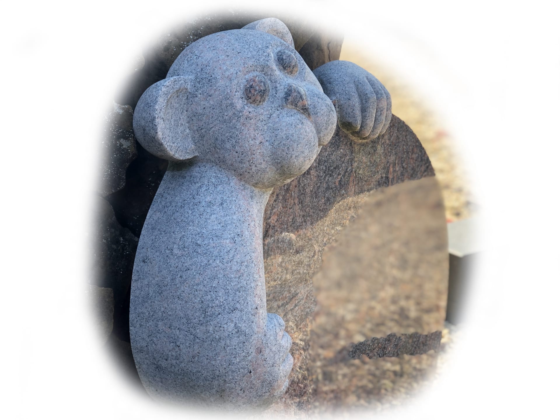 Grafsteen Himalaya Blue graniet 92