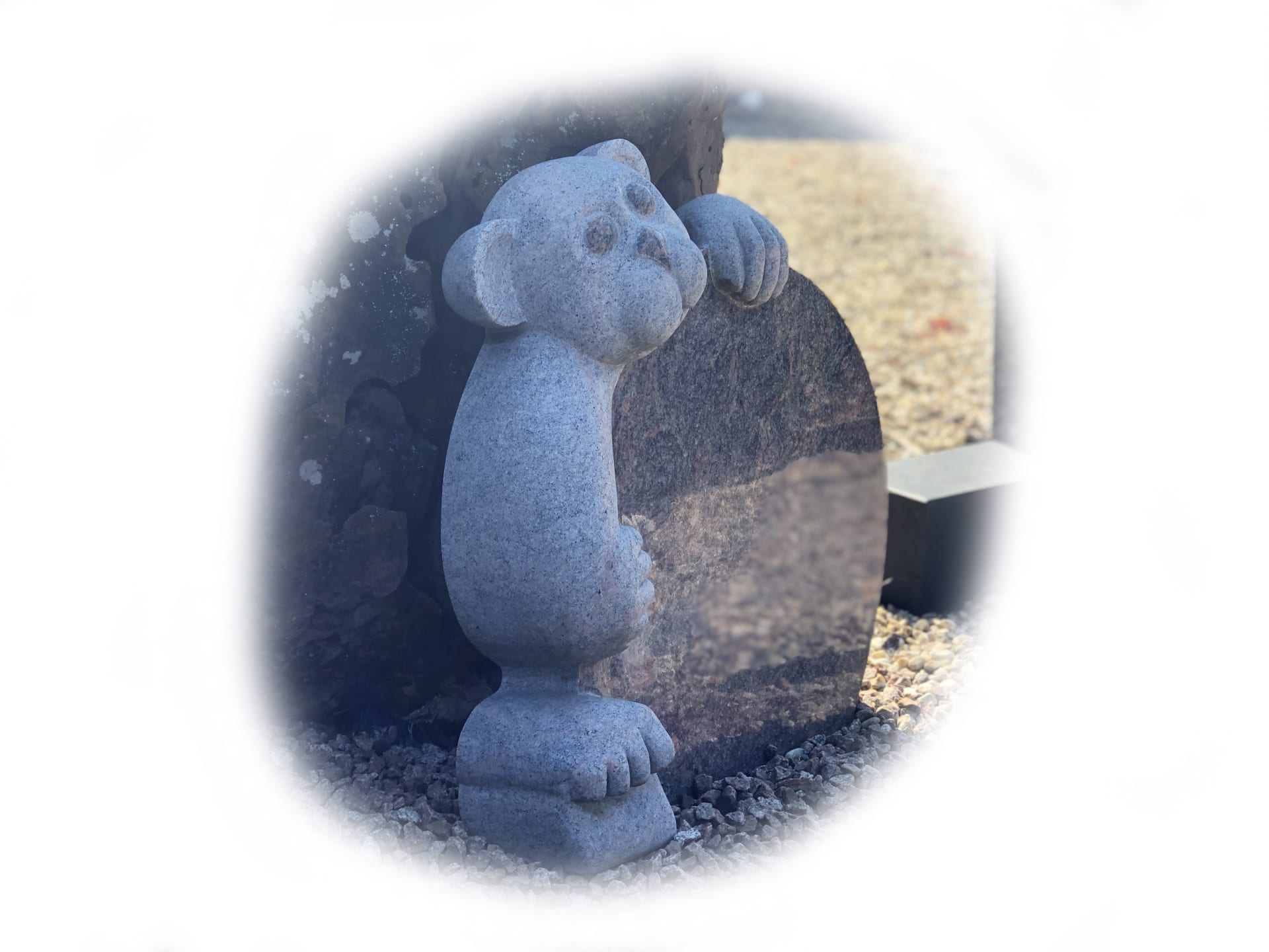 Grafsteen Himalaya Blue graniet 92