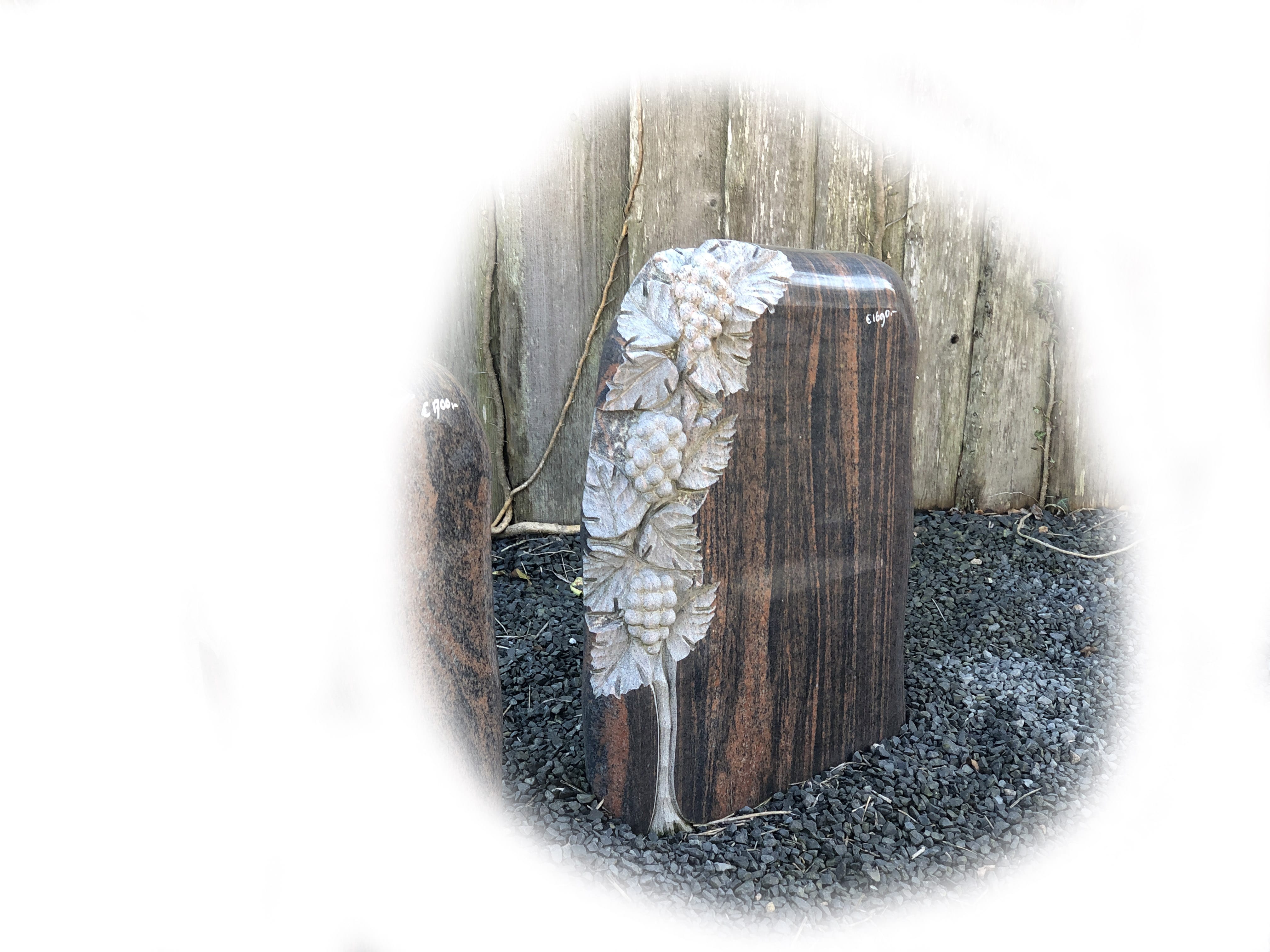 Grafsteen Halmstad Graniet 56