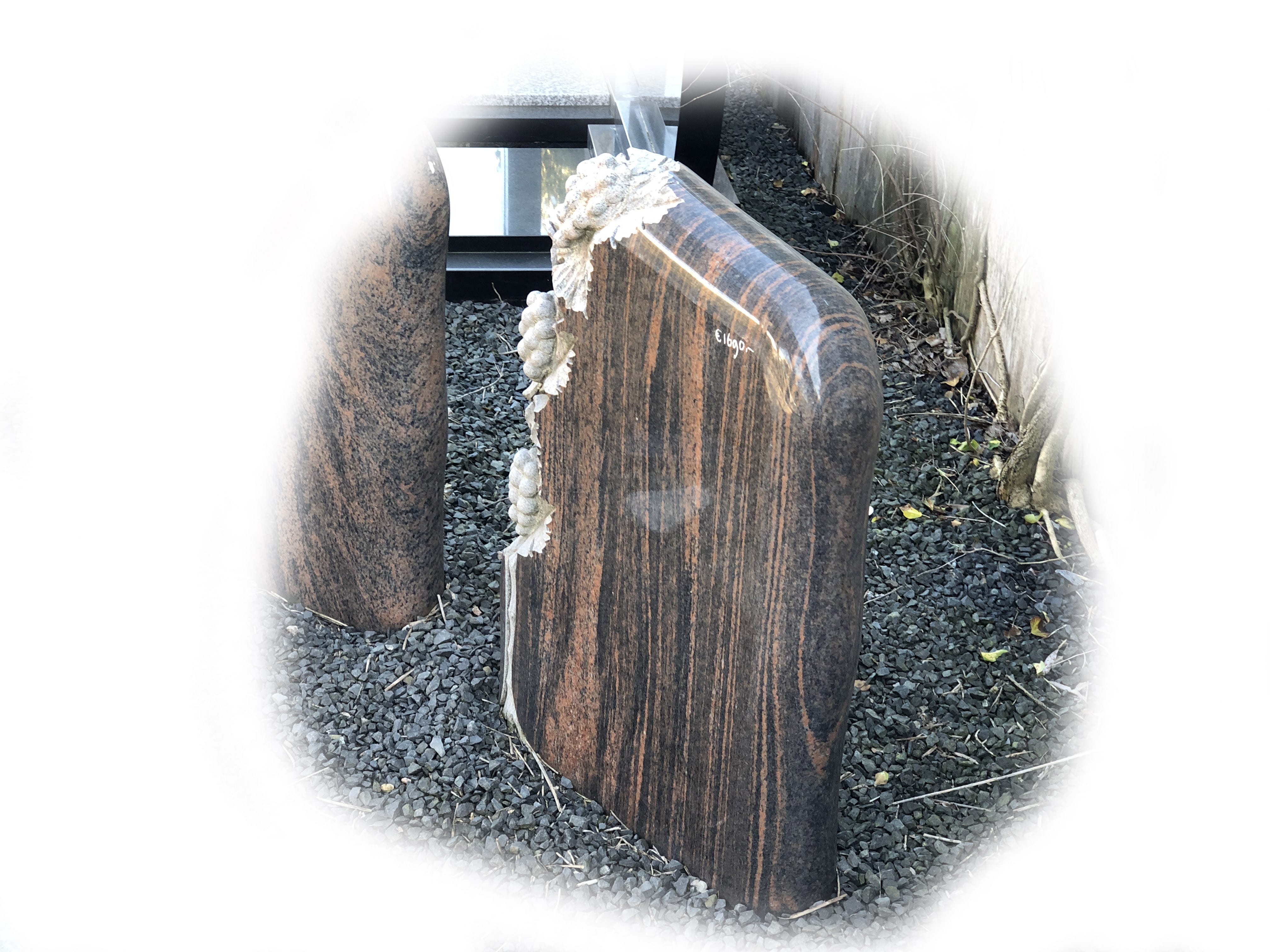 Grafsteen Halmstad Graniet 56