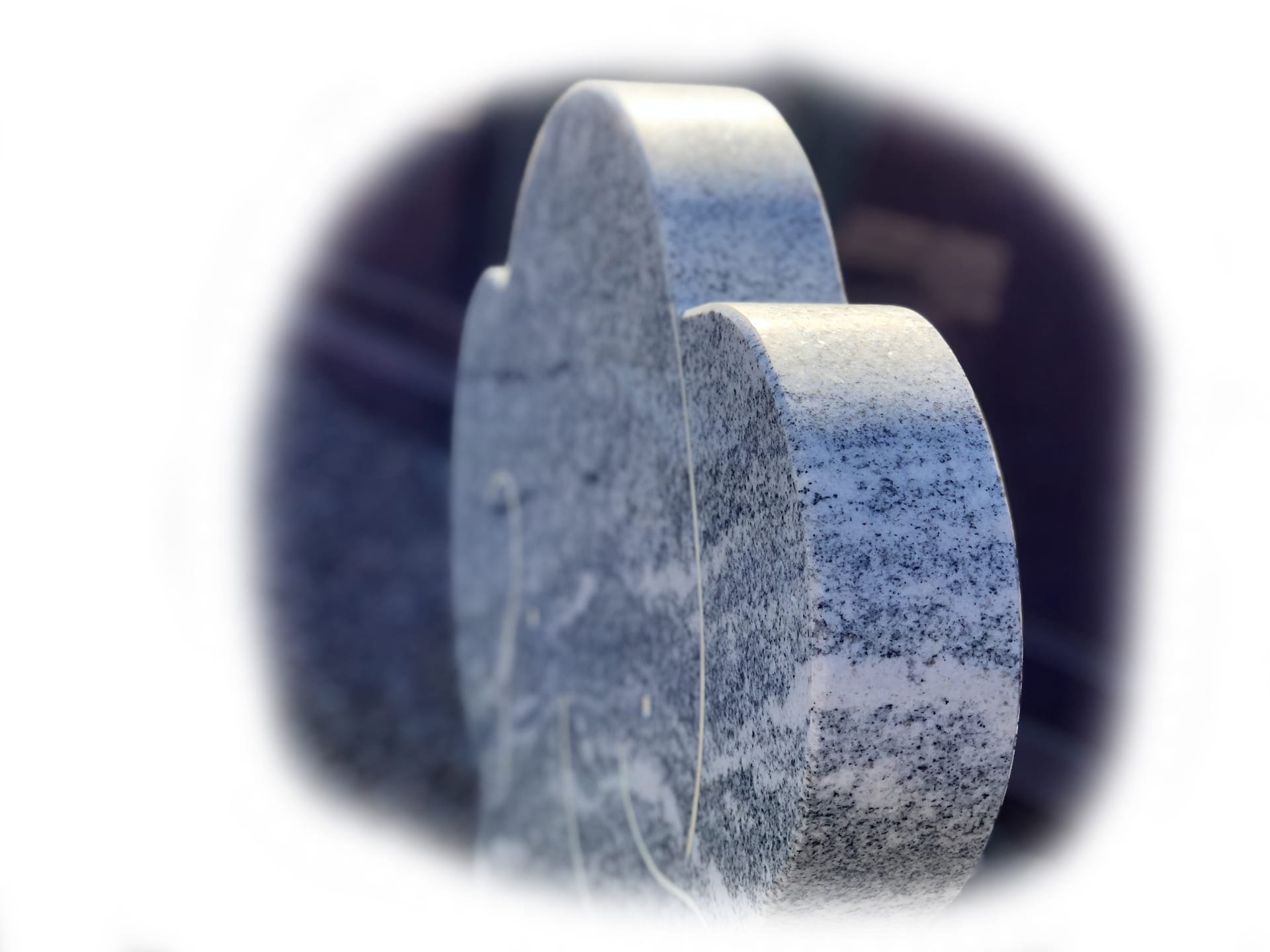 Grafsteen Viscount White graniet 82