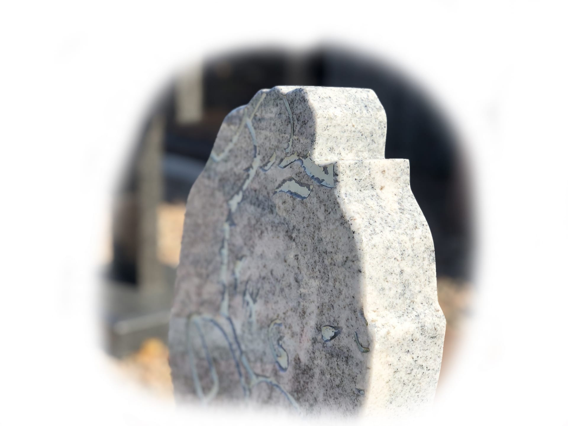 Grafsteen Viscount White graniet 88