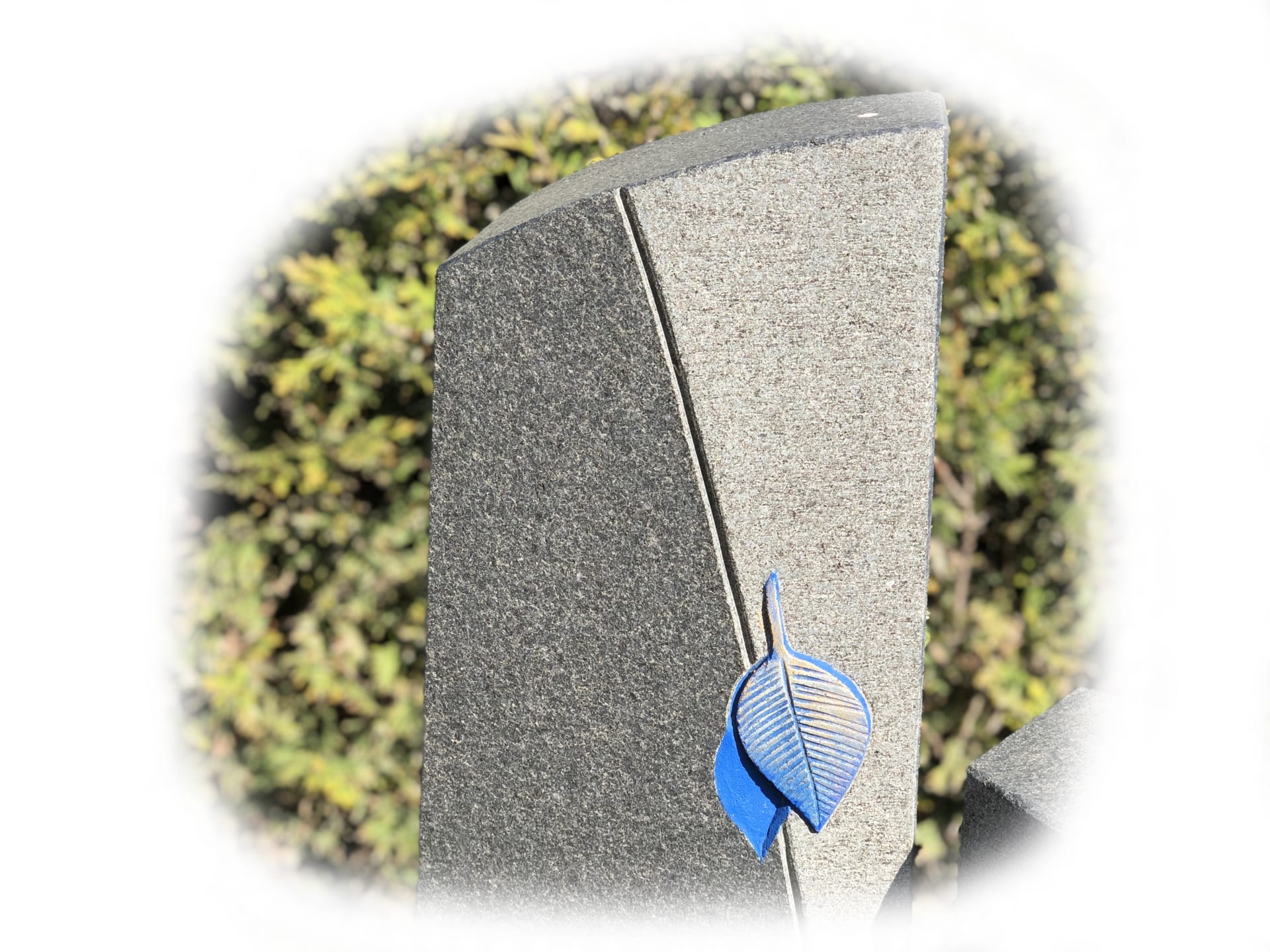 Grafsteen Zwart graniet 3