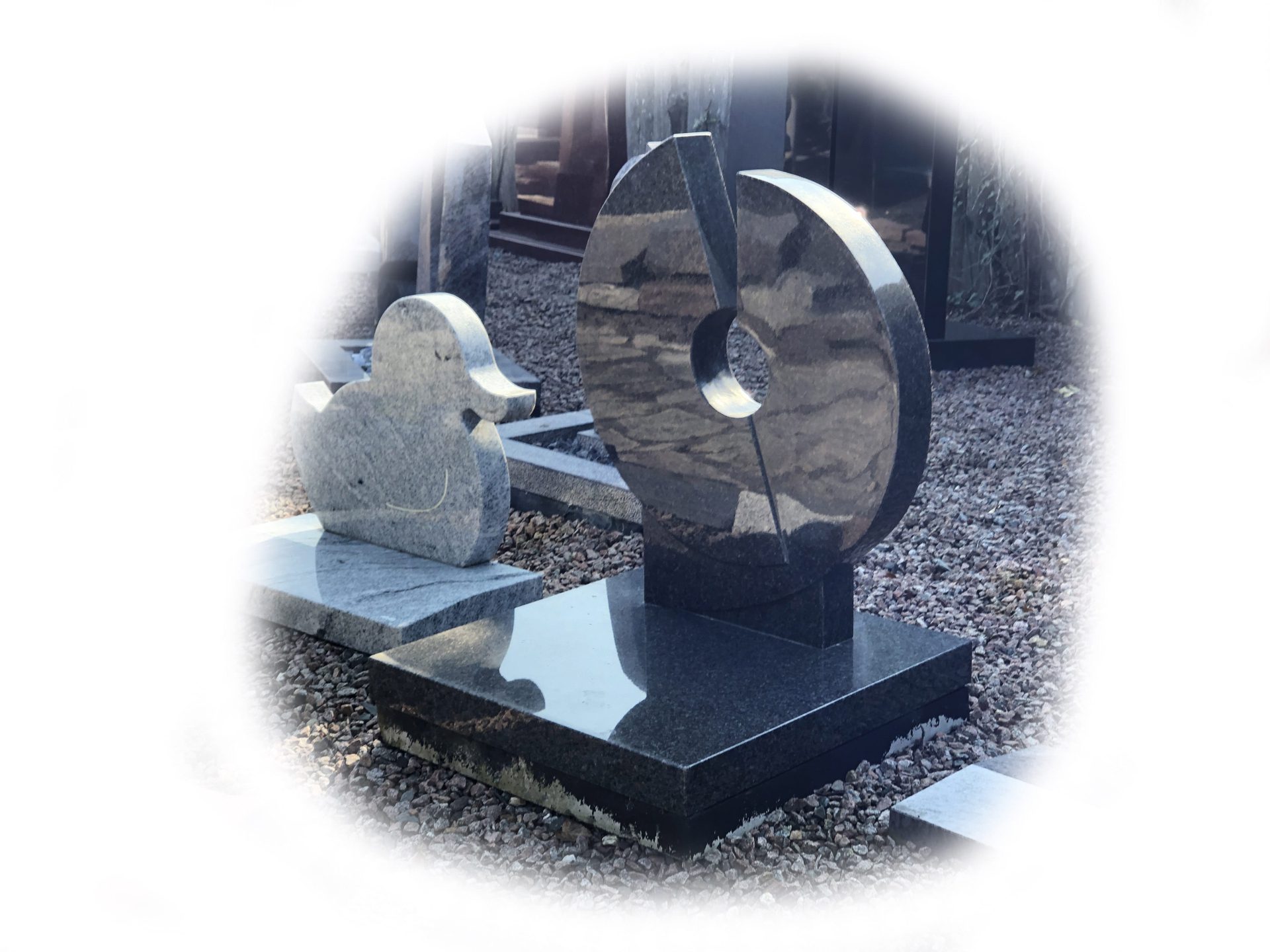 Grafsteen impala graniet 108