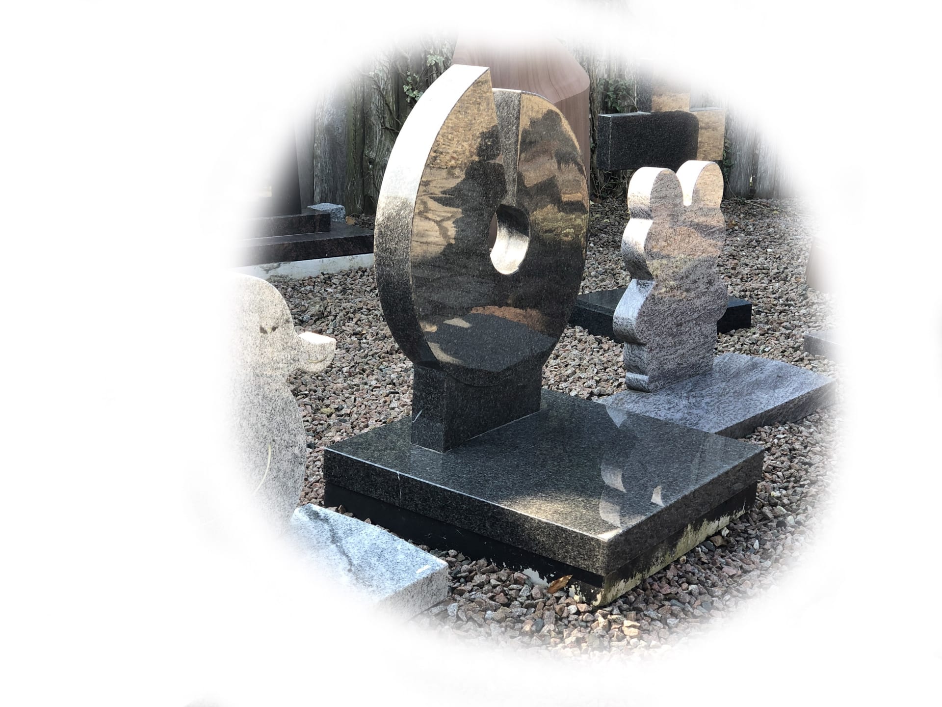 Grafsteen impala graniet 108